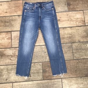 Gap Cigarette High Rise Jeans